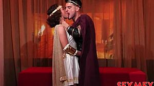 Caesar's wife Karol Jaramillo indulges in a quickie with a big ass focus.