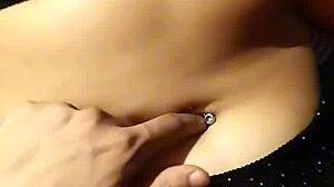 Relaxing massage with beautiful latina couple and natural tits