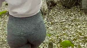 Stop Hiking And Cum Inside Me Outdoor Sex In A Public Park