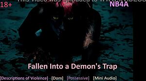Demon explains your trouble in erotic roleplay!