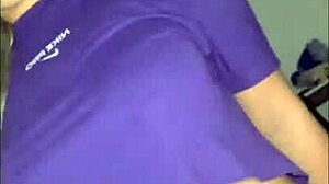 Suggestive Redhead Teen Latina Sits on Monster Cock, Enjoying Big Pussy Pleasure