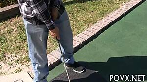 Short Teen 18+ Gets Rough in Wild POV Action