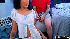 Real stepsister spends the night in the van with unexpected twists