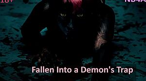 Demon explains your trouble in erotic roleplay!