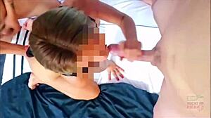 Hotwife Gets Double Cock From Swingers Group