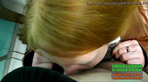 blowjob in the toilet with russian whore