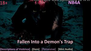 Demon explains your trouble in erotic roleplay!