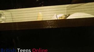 you watch your neigbor masturbating