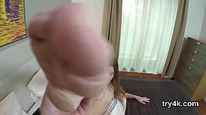 have you seen this ideal teen 18+ blow cock in pov and get slim pussy screwed?