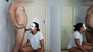 Hoje tu vai ter que me comer a bunda aqui no corredor!