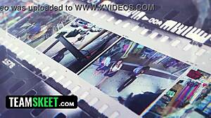 Bikini thief gets fucked by angry security guard 😈