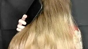 Came on stepmom's long hair, she didn't mind 😏