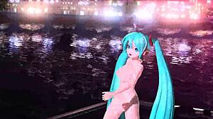 Hatsune Miku Nude Bunny Costume in Project Diva