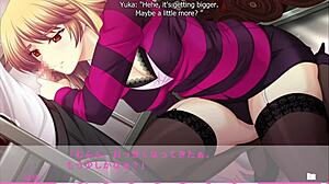 erotica yuuwaku - yuka route 4 celebrates promotion with blowjob