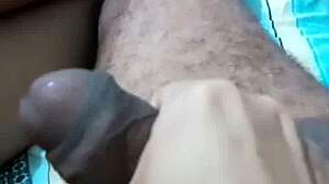 Interracial Cuckold Couple Bed Reception Black Cock Fucking African Delights