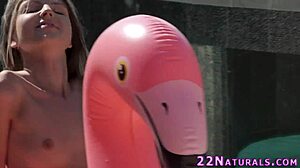 Slender beauty sixtynines