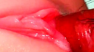 no condom cock in the ass with toys and handjob