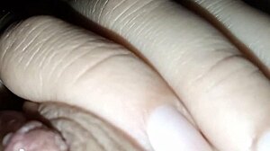 brunette with natural tits lactates milk from nipples like balloon