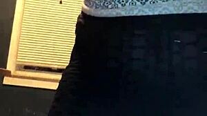 Big Booty Wife Dances, Shaking Her Ass Seductively