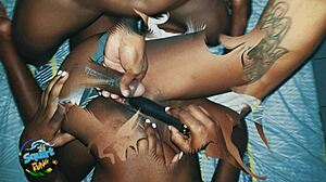 Me and two best friends threesum on New Years Eve