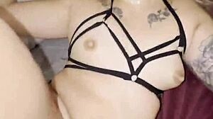 Amateur mexican housewife receives semen inside her vagina