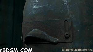 Sadomasochism Electricity with Bound Pussy and Cock