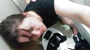 slut, bend over for bathroom fucking now