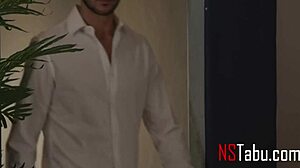 Pale Hotwife Requests Husband's Friends for Christmas Gift