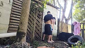 meu marido saiu, pedreiro chegou pra orçamento