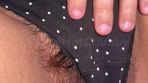 Indian girl teases her hairy pussy in solo xxx video! 🔥