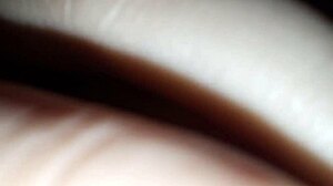 brunette with natural tits lactates milk from nipples like balloon