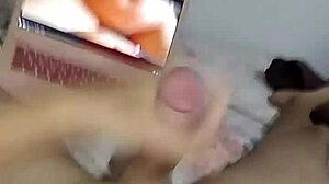 Young white amateur guy masturbates solo with intense pleasure!