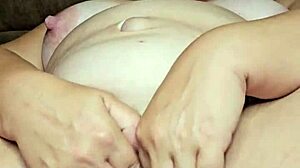 Preggo Milf Cums On Home Video