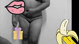 Chubby Cougar Dances Seductively for Mother-in-Law!