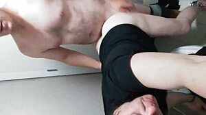 slut, bend over for bathroom fucking now