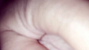 brunette with natural tits lactates milk from nipples like balloon