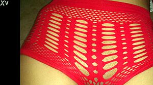 Teasing in tight shorts wearing lingerie pretty latina brunette 😏