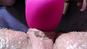 Big clit orgasm closeup