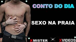 Conto erotico sexo na praia