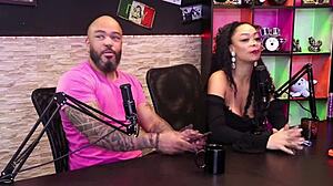 Want to see this brunette in sheer lingerie?