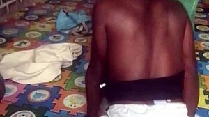 Crazybitch Twerks In Sexy Clothes Then Goes Naked