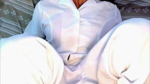 Nursing Student Latina Invites Me Over for Uniformed Action!