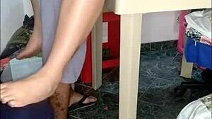 Asi me follo a la golosa de mi hermana despues de ver sus fotos xxx