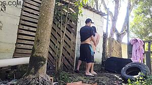 meu marido saiu, pedreiro chegou pra orçamento