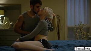 Perv stepbro slams ts stepsis in bareback ass action