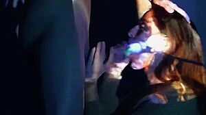 Double facial for my little stepsis