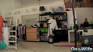 Slim Brunette Wife Mira Cuckolds Old Husband In Interracial Hardcore