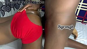 notorious thief fucks me anally with big black cock and cums on ass