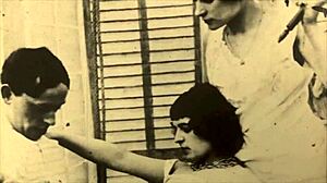 Vintage Granny's Hairy Pussy in Retro Fuck