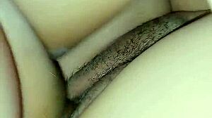 Beautiful asian girl gets cum on her armpit in homemade video